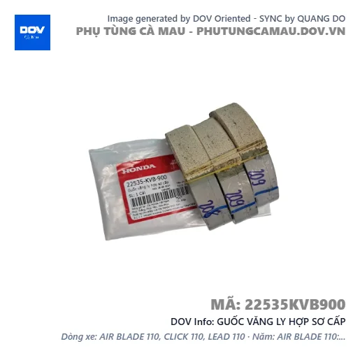GUỐC VĂNG LY HỢP SƠ CẤP  — 22535KVB900