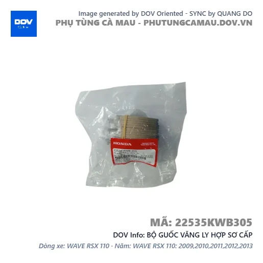 BỘ GUỐC VĂNG LY HỢP SƠ CẤP  — 22535KWB305