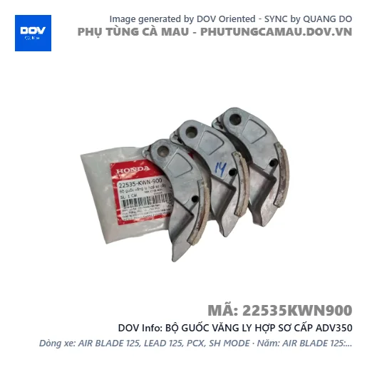 BỘ GUỐC VĂNG LY HỢP SƠ CẤP ADV350 — 22535KWN900