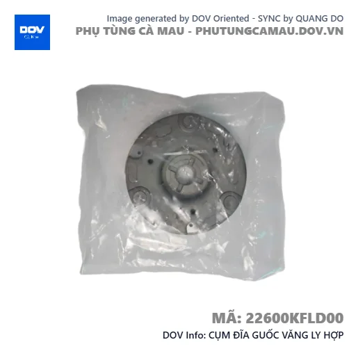 CỤM ĐĨA GUỐC VĂNG LY HỢP  — 22600KFLD00
