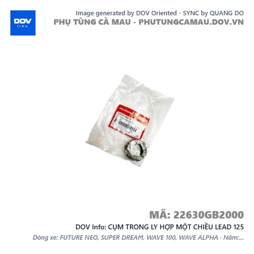 CỤM TRONG LY HỢP MỘT CHIỀU LEAD 125 — 22630GB2000