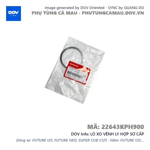 LÒ XO VÊNH LY HỢP SƠ CẤP — 22643KPH900