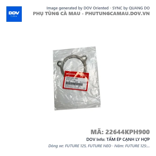 TẤM ÉP CẠNH LY HỢP — 22644KPH900