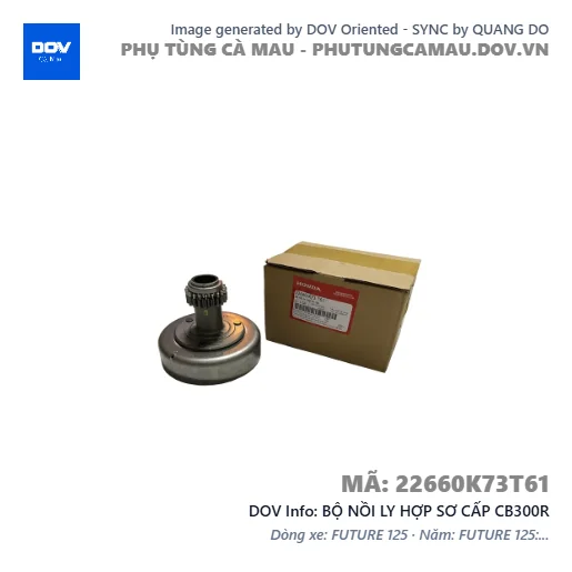 BỘ NỒI LY HỢP SƠ CẤP CB300R — 22660K73T61