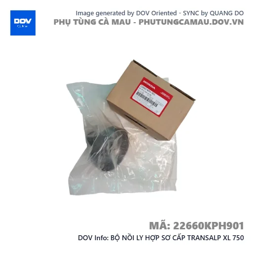 BỘ NỒI LY HỢP SƠ CẤP TRANSALP XL 750 — 22660KPH901