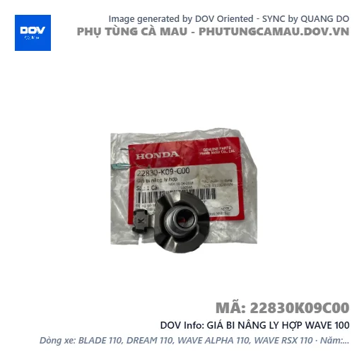 GIÁ BI NÂNG LY HỢP WAVE 100 — 22830K09C00