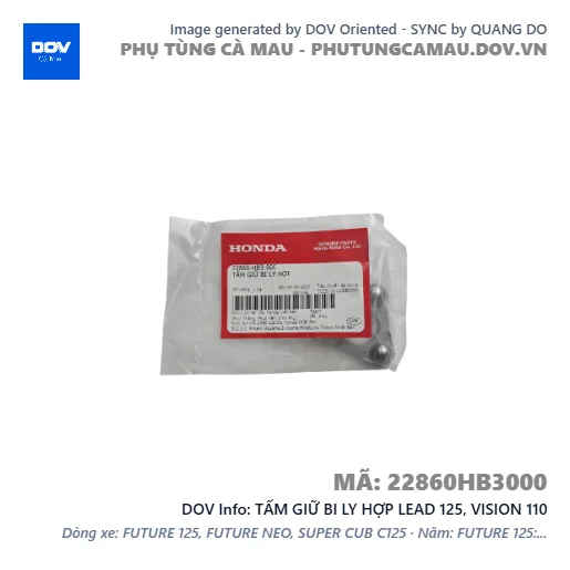TẤM GIỮ BI LY HỢP LEAD 125, VISION 110 — 22860HB3000