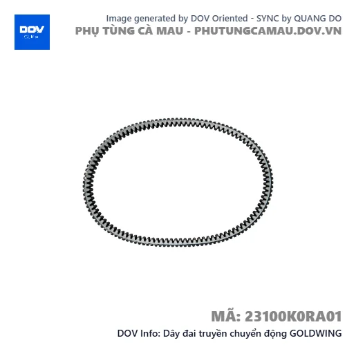 Dây đai truyền chuyển động GOLDWING — 23100K0RA01