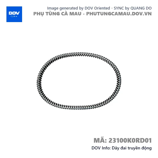 Dây đai truyền động — 23100K0RD01