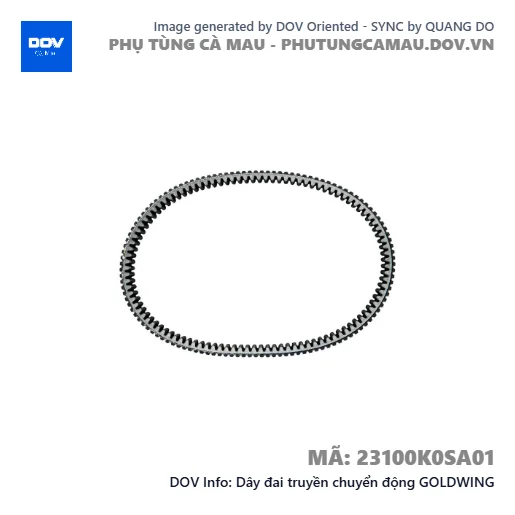 Dây đai truyền chuyển động GOLDWING — 23100K0SA01