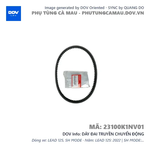 DÂY ĐAI TRUYỀN CHUYỂN ĐỘNG  — 23100K1NV01