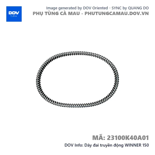 Dây đai truyền động WINNER 150 — 23100K40A01