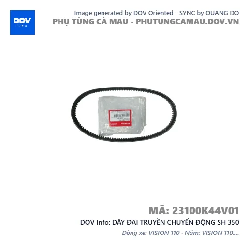 DÂY ĐAI TRUYỀN CHUYỂN ĐỘNG SH 350 — 23100K44V01