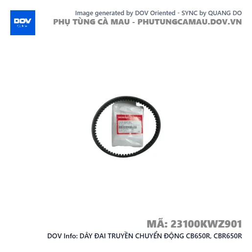 DÂY ĐAI TRUYỀN CHUYỂN ĐỘNG CB650R, CBR650R — 23100KWZ901