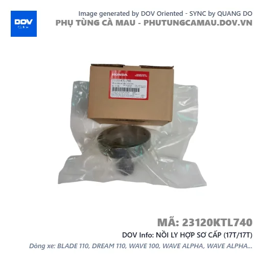 NỒI LY HỢP SƠ CẤP (17T/17T)  — 23120KTL740