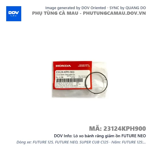 Lò xo bánh răng giảm ồn FUTURE NEO — 23124KPH900