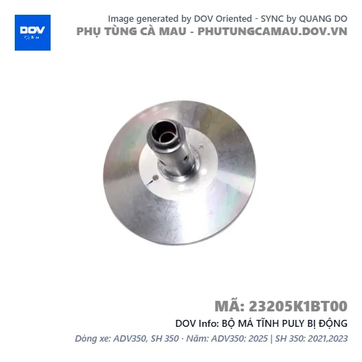BỘ MÁ TĨNH PULY BỊ ĐỘNG  — 23205K1BT00