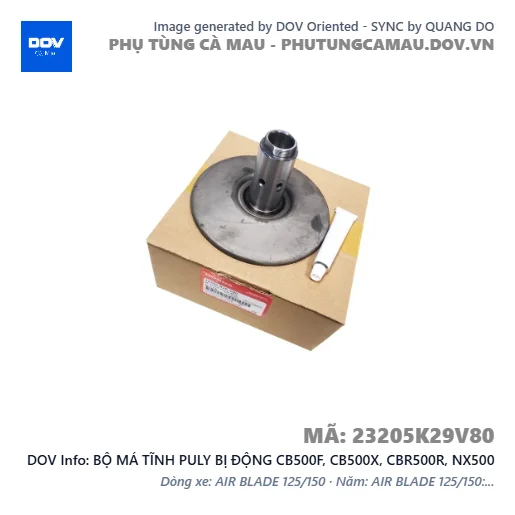 BỘ MÁ TĨNH PULY BỊ ĐỘNG CB500F, CB500X, CBR500R, NX500 — 23205K29V80