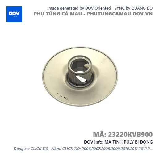 MÁ TĨNH PULY BỊ ĐỘNG — 23220KVB900