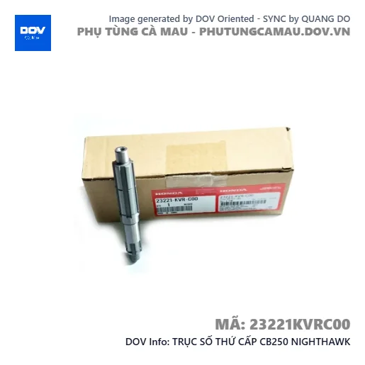 TRỤC SỐ THỨ CẤP CB250 NIGHTHAWK — 23221KVRC00