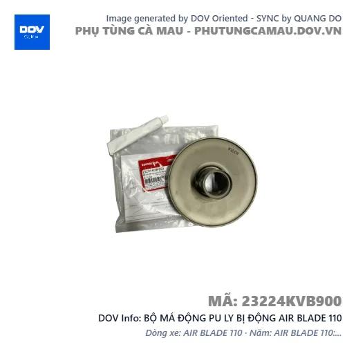 BỘ MÁ ĐỘNG PU LY BỊ ĐỘNG AIR BLADE 110 — 23224KVB900