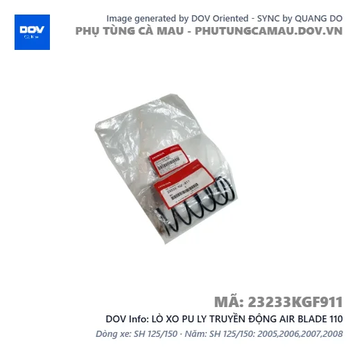 LÒ XO PU LY TRUYỀN ĐỘNG AIR BLADE 110 — 23233KGF911