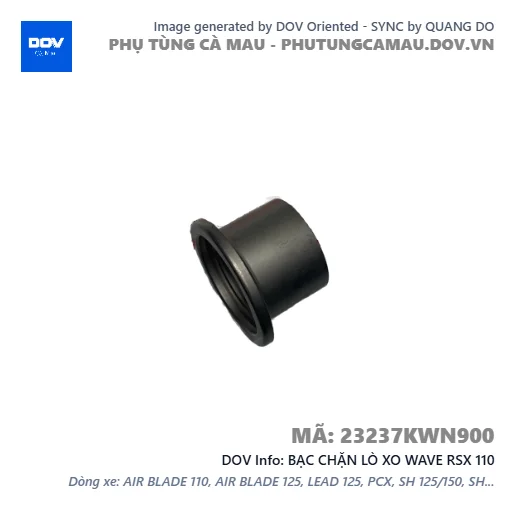 BẠC CHẶN LÒ XO WAVE RSX 110 — 23237KWN900
