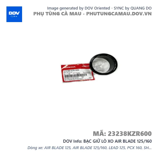 BẠC GIỮ LÒ XO AIR BLADE 125/160 — 23238KZR600