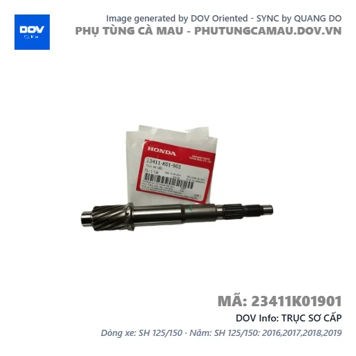 TRỤC SƠ CẤP  — 23411K01901