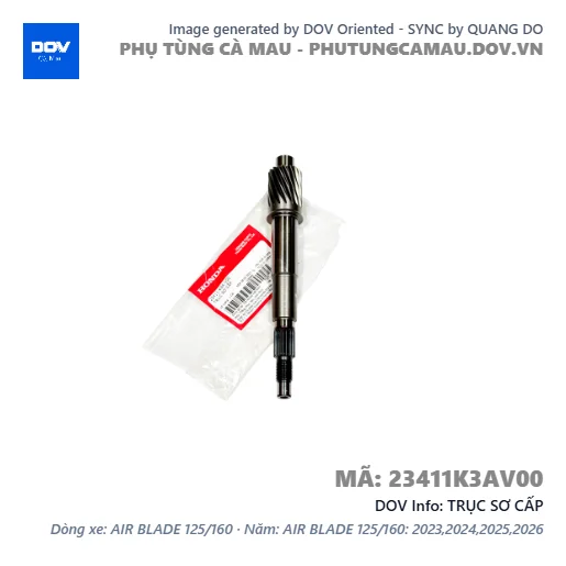 TRỤC SƠ CẤP  — 23411K3AV00