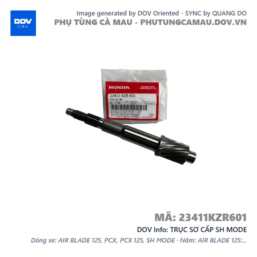 TRỤC SƠ CẤP SH MODE — 23411KZR601