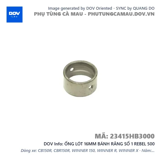 ỐNG LÓT 16MM BÁNH RĂNG SỐ 1 REBEL 500 — 23415HB3000