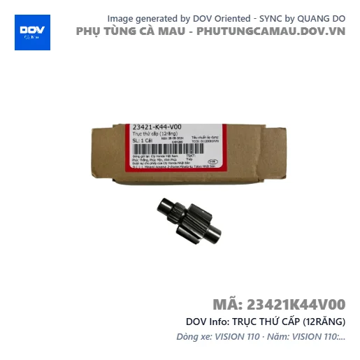 TRỤC THỨ CẤP (12RĂNG)  — 23421K44V00