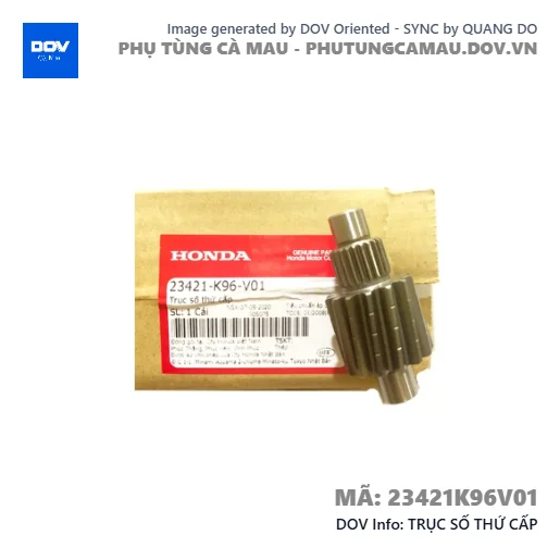 TRỤC SỐ THỨ CẤP  — 23421K96V01
