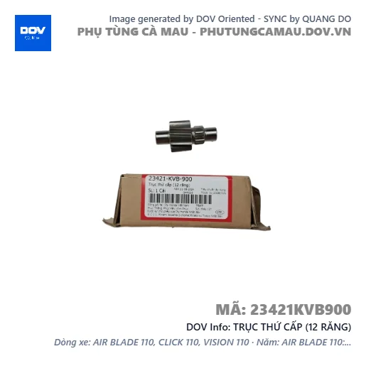 TRỤC THỨ CẤP (12 RĂNG)  — 23421KVB900