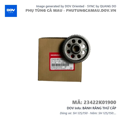 BÁNH RĂNG THỨ CẤP  — 23422K01900