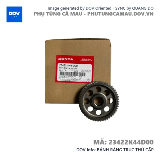 BÁNH RĂNG TRỤC THỨ CẤP  — 23422K44D00