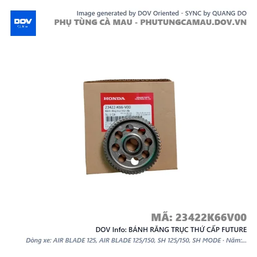 BÁNH RĂNG TRỤC THỨ CẤP FUTURE — 23422K66V00