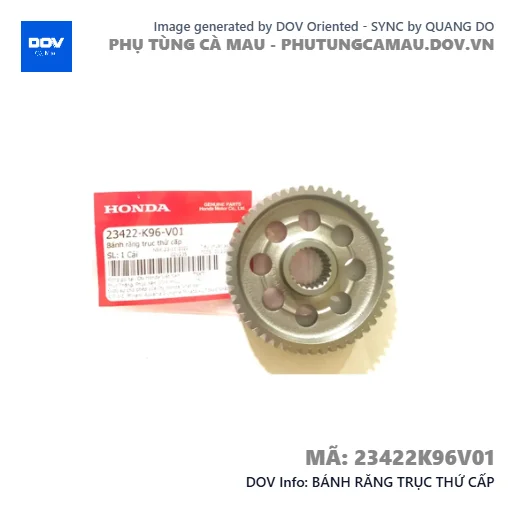 BÁNH RĂNG TRỤC THỨ CẤP — 23422K96V01