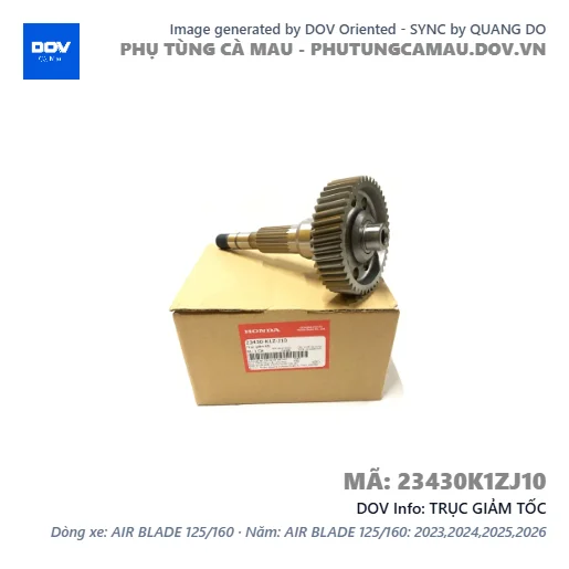 TRỤC GIẢM TỐC  — 23430K1ZJ10