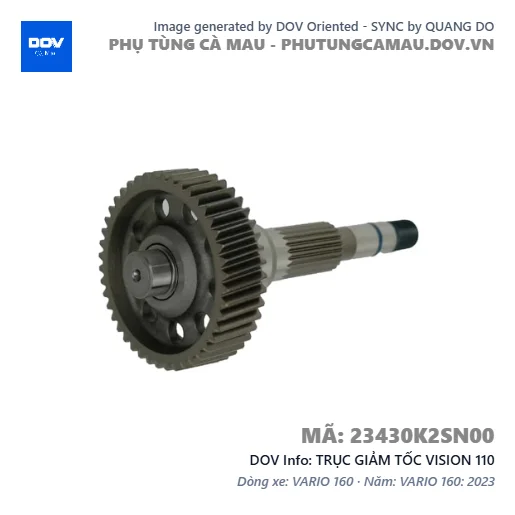 TRỤC GIẢM TỐC VISION 110 — 23430K2SN00