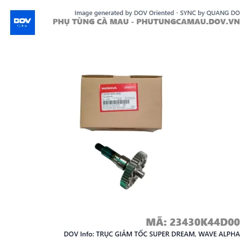 TRỤC GIẢM TỐC SUPER DREAM, WAVE ALPHA — 23430K44D00