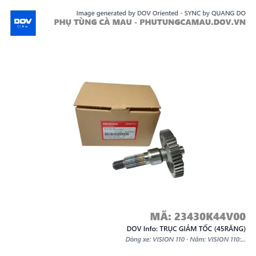 TRỤC GIẢM TỐC (45RĂNG)  — 23430K44V00