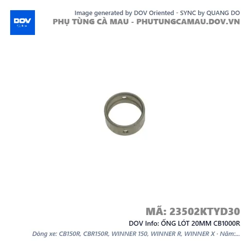ỐNG LÓT 20MM CB1000R — 23502KTYD30