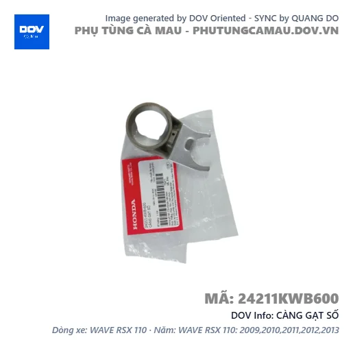 CÀNG GẠT SỐ  — 24211KWB600