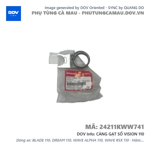 CÀNG GẠT SỐ VISION 110 — 24211KWW741