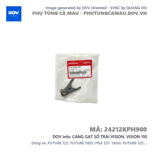 CÀNG GẠT SỐ TRÁI VISION, VISION 110 — 24212KPH900