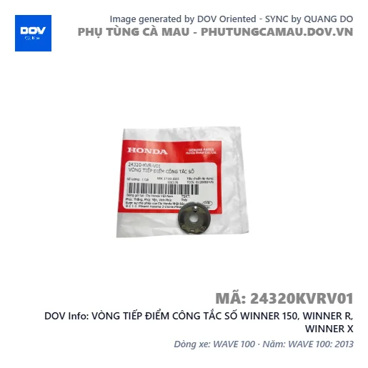 VÒNG TIẾP ĐIỂM CÔNG TẮC SỐ WINNER 150, WINNER R, WINNER X — 24320KVRV01