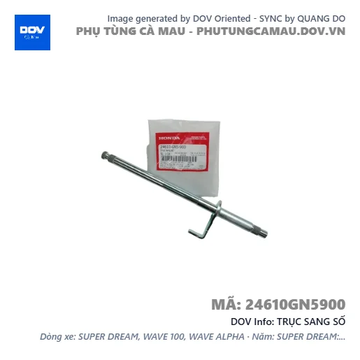 TRỤC SANG SỐ  — 24610GN5900