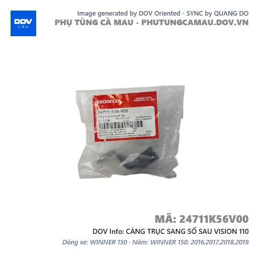 CÀNG TRỤC SANG SỐ SAU VISION 110 — 24711K56V00